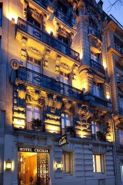 Hotel Cecilia Arc De Triomphe Paříž Exteriér fotografie